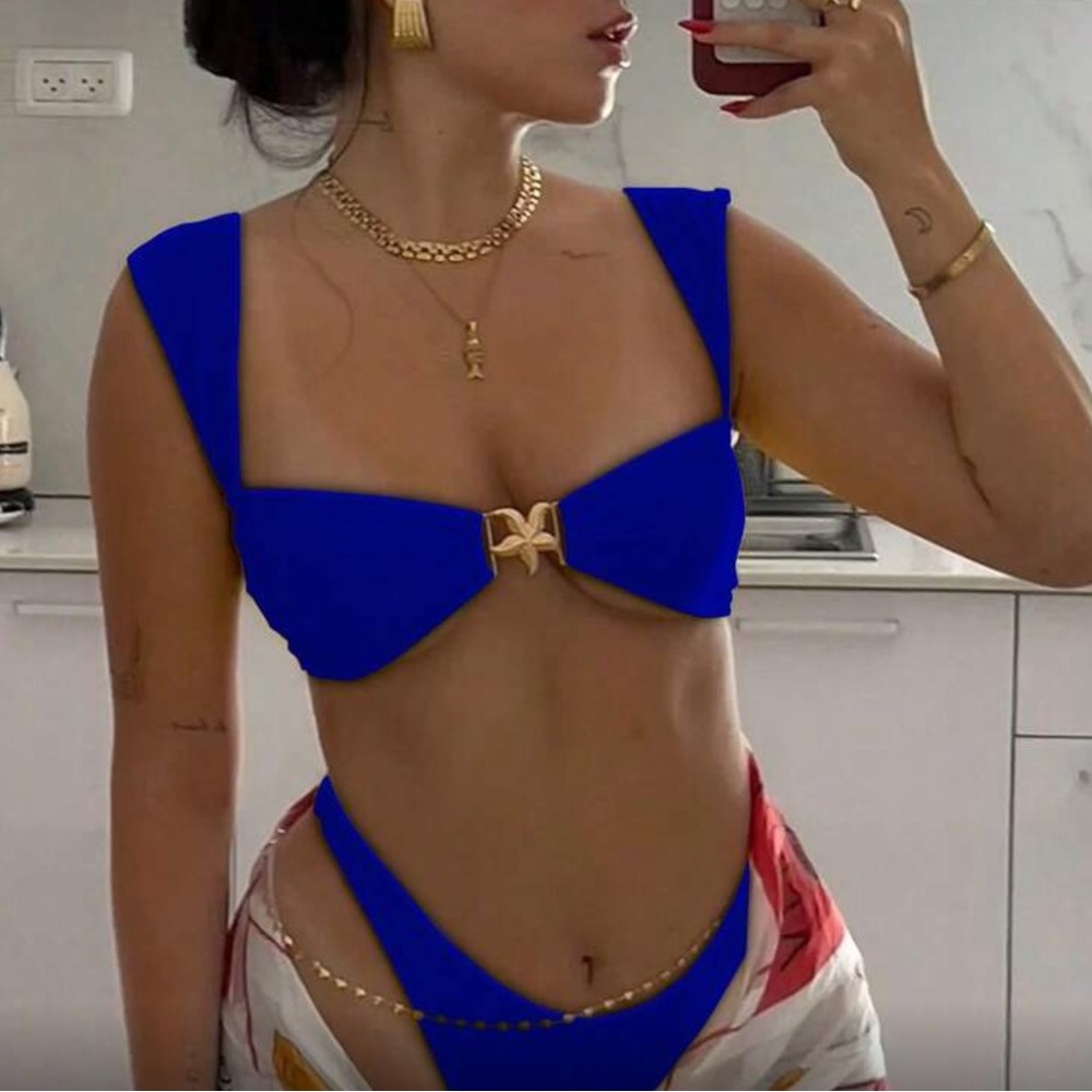 Blue Bikini Set - Picture 1 of 5